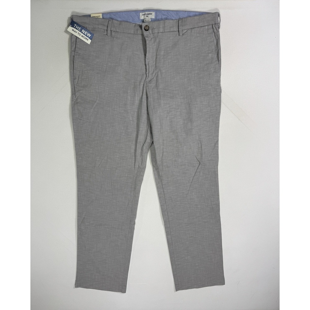 Dockers Clean Khaki Slim Tapered Fit Men's 40x32 (40x31) Stretch NWT Modern City